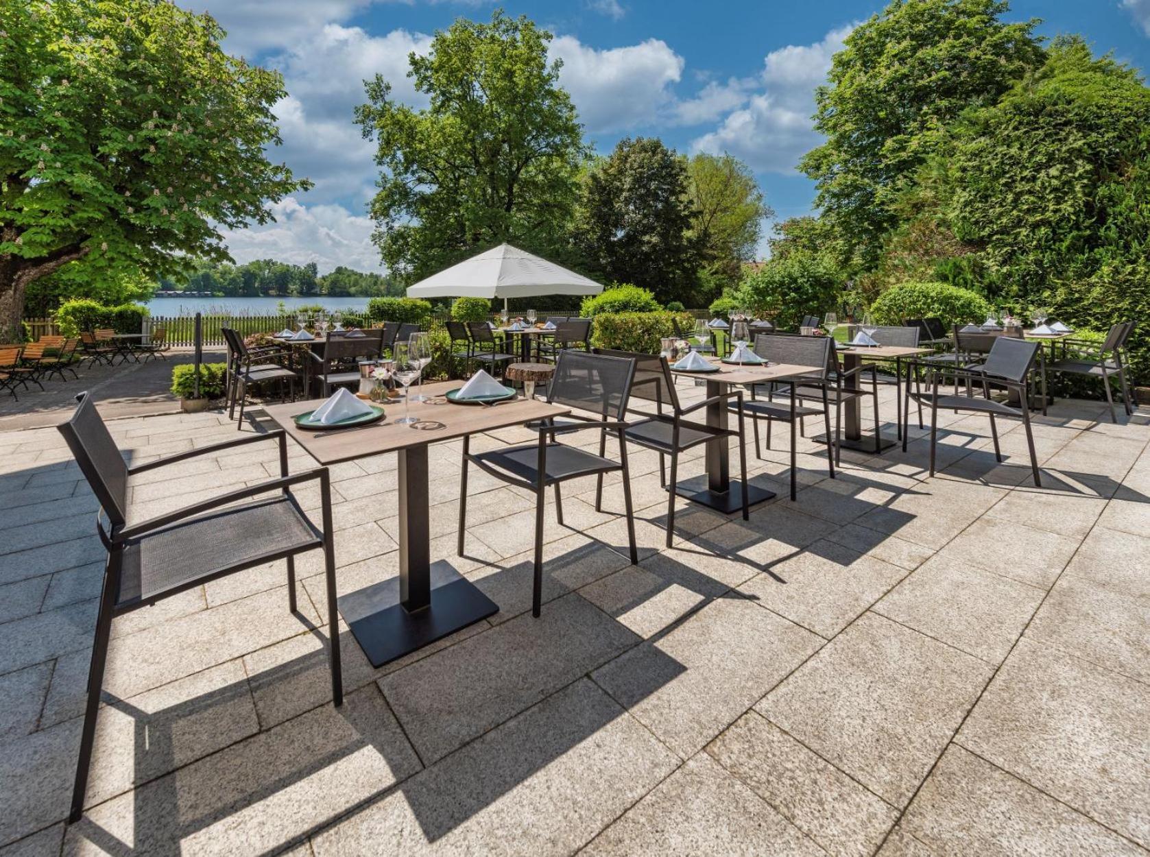 Sopherl Am See - Fruehstueck Auf Der Seeterrasse, Sehr Ruhig Und Wunderschoen Am See, 3 Minuten Nach Oberpfaffenhofen, Viele Radtouren, Restaurants & Cafes In Der Umgebung Weßling エクステリア 写真